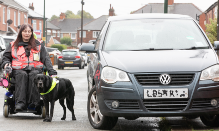 Guide Dogs Campaigns for Stronger Laws on Pavement Parking