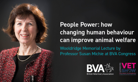Professor Susan Michie to Address Animal Welfare and Behaviour at BVA Congress 2023