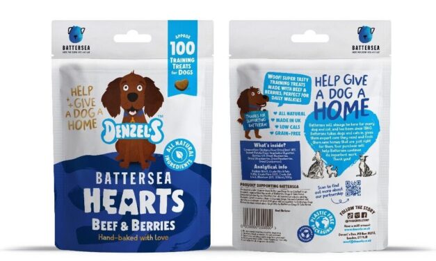 Denzel’s Partners with Battersea Dogs and Cats Home for New Heart-Shaped Dog Treats
